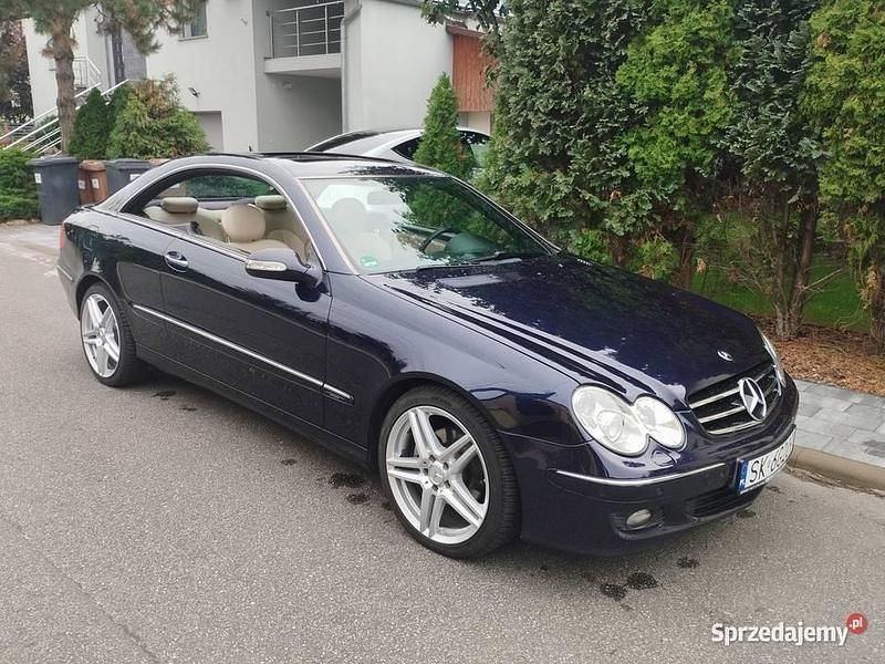 Używany 2007 Mercedes CLK280 Avantgarde | 29 500 zł - Obraz 1/4