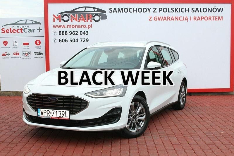 Biały Używany 2023 Ford Focus Titanium Kombi | 59 900 zł (Uczciwa cena) - Obraz 1/4