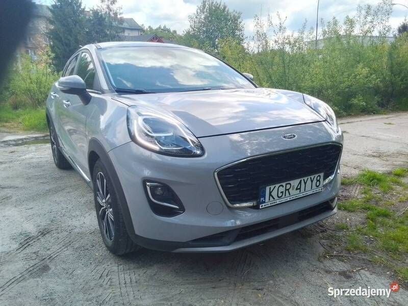 Szary Używany 2020 Ford Puma Coupe | 76 300 zł - Obraz 1/4