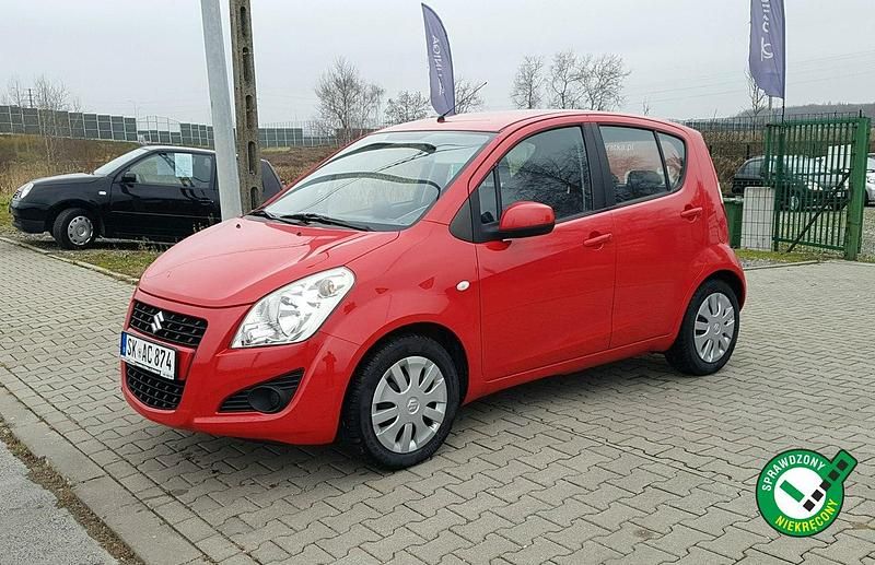 Czerwony Używany 2013 Suzuki Splash Hatchback | 28 900 zł - Obraz 1/1