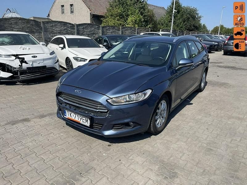 Niebieski jasny Używany 2018 Ford Mondeo Kombi | 26 900 zł - Obraz 1/4