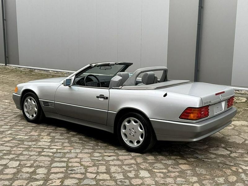 Używany Mercedes SL500 1992 Srebrny Kabriolet