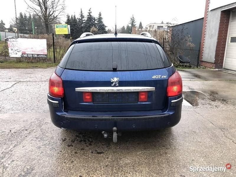 Używany Peugeot 407 2005 Niebieski Kombi