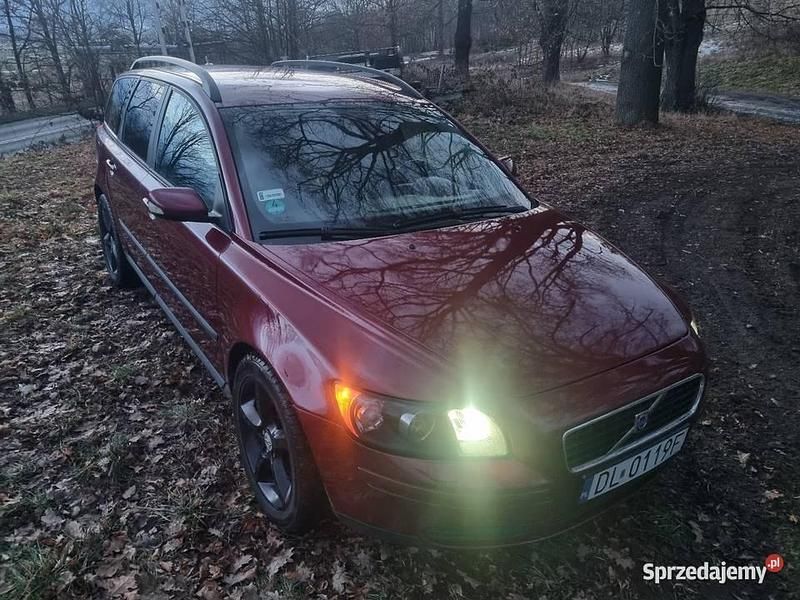Używany Volvo V50 2004 Bordowy Kombi