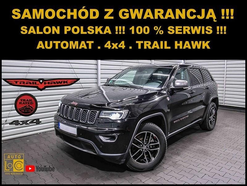 Czarny (metalik) Używany 2018 Jeep Grand Cherokee SUV | 88 888 zł (Super Cena) - Obraz 1/4