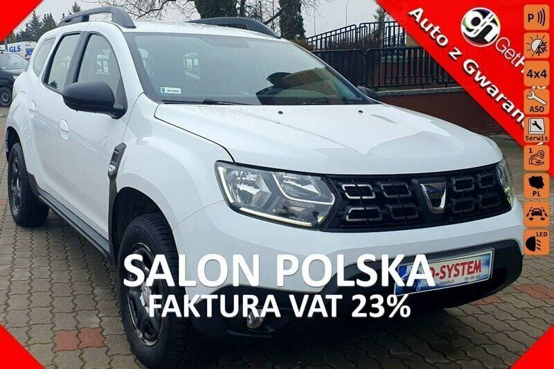 Biały Używany 2019 Dacia Duster SUV | 37 888 zł (Super Cena) - Obraz 1/4