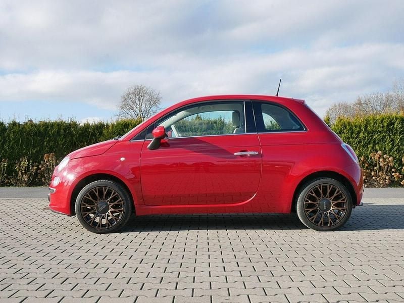 Używany Fiat 500 Lounge 69 KM (50 kW) 2015 Czerwony Hatchback