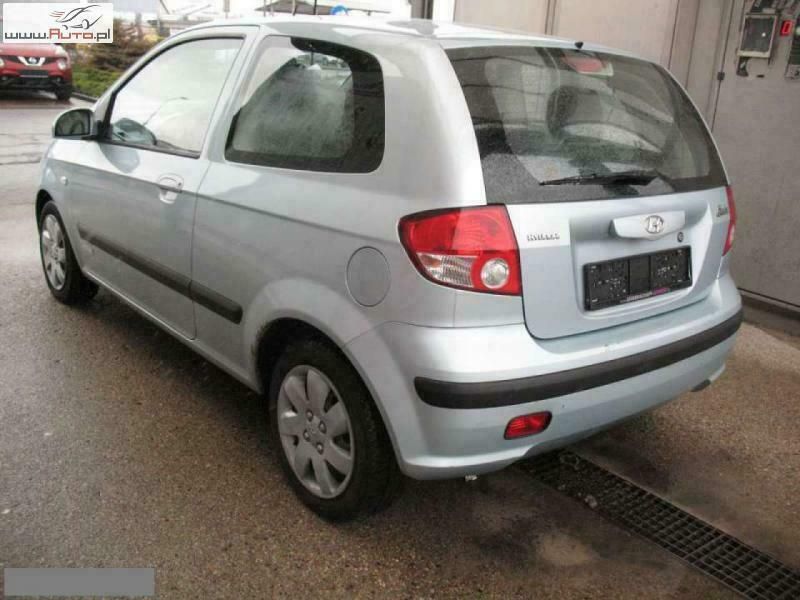 Używany Hyundai Getz 65 KM (47 kW) 2004 Srebrny (metalik) Hatchback