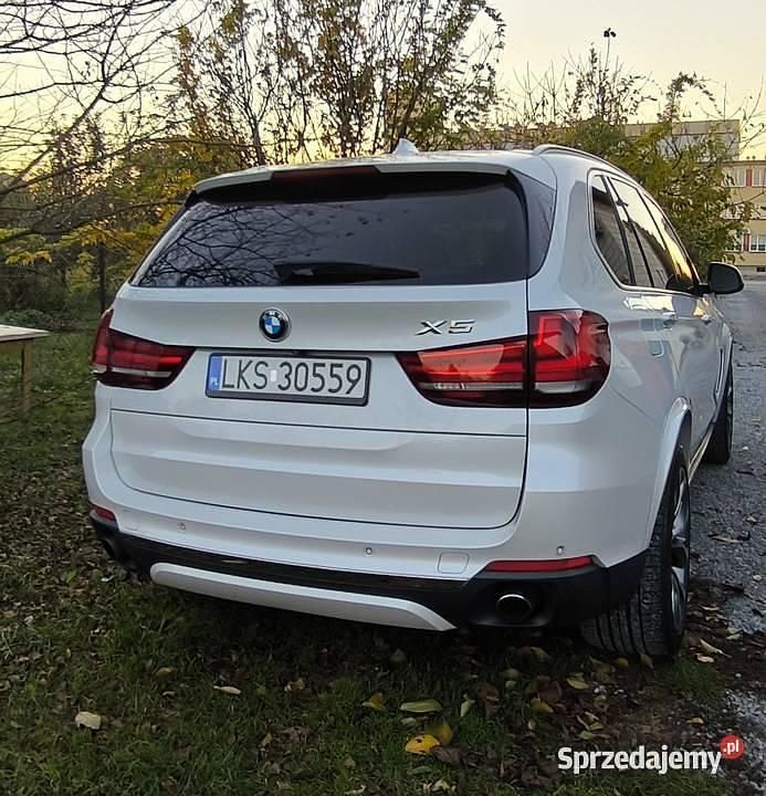 Biały Używany 2015 BMW X5 SUV | 78 499 zł (Dość drogi) - Obraz 1/4
