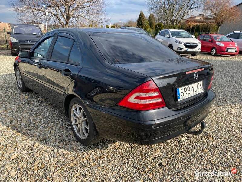 Używany Mercedes C200 2006 Czarny Sedan/Limuzyna