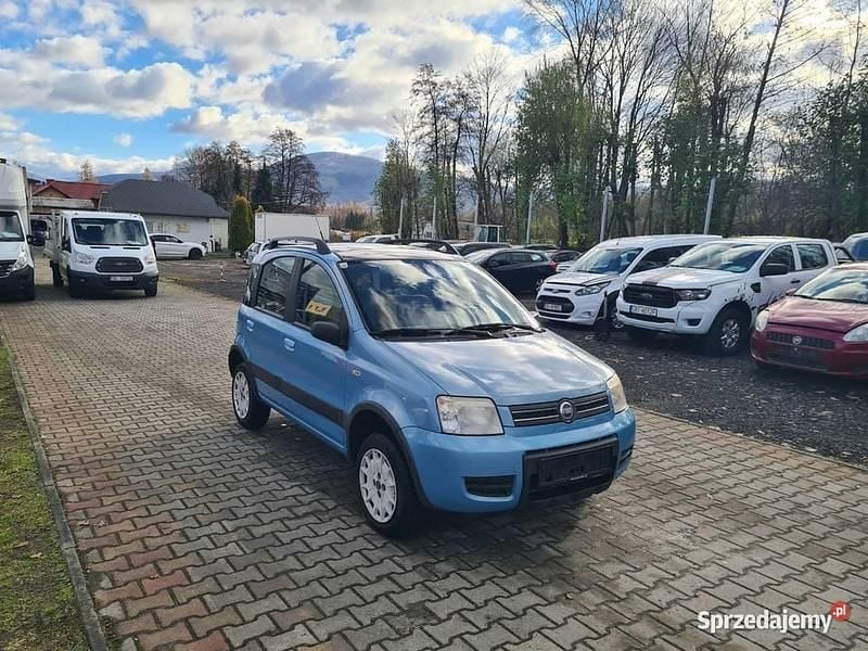 Niebieski Używany 2005 Fiat Panda 4x4 Climbing Hatchback | 12 800 zł - Obraz 1/4