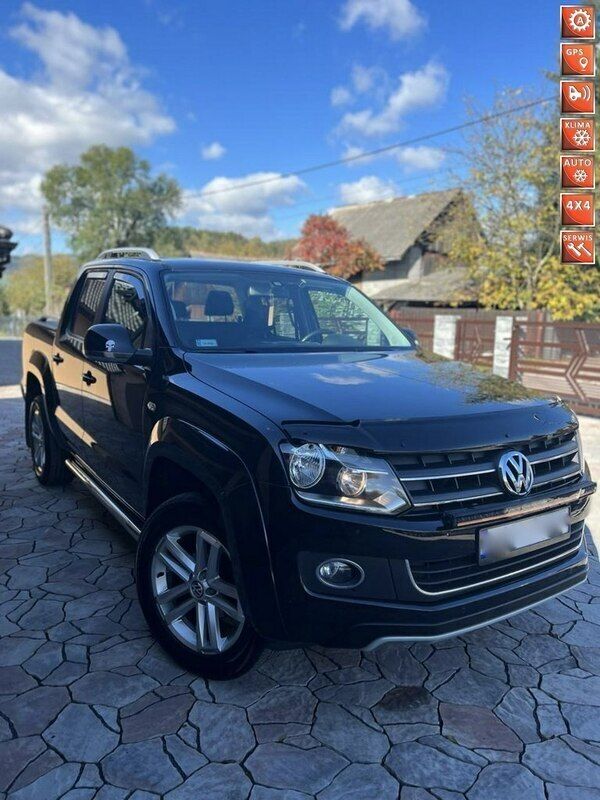 Czarny Używany 2014 VW Amarok Pickup | 94 700 zł (Uczciwa cena) - Obraz 1/4