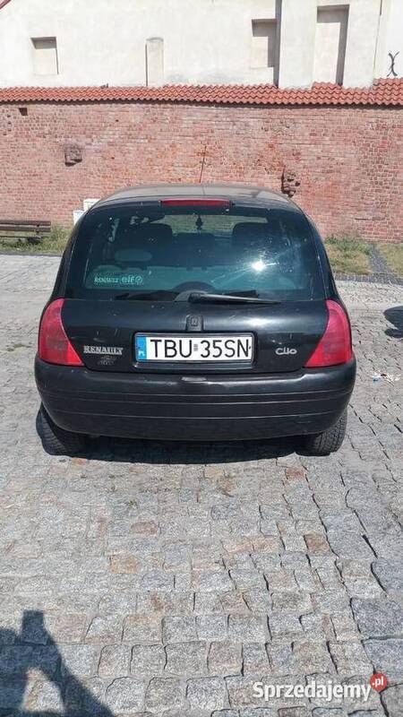 Czarny Używany 1999 Renault Clio II Hatchback | 2000 zł (Uczciwa cena) - Obraz 1/3