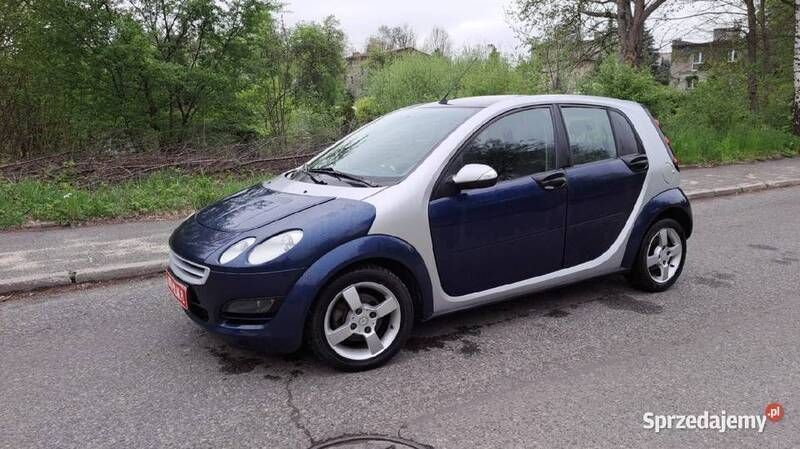 Niebieski Używany 2006 Smart ForFour Hatchback | 6499 zł - Obraz 1/4