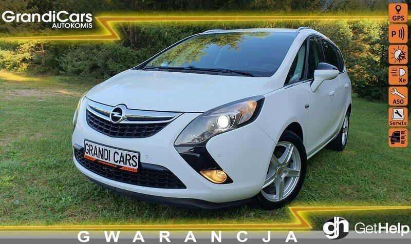 Biały (metalik) Używany 2014 Opel Zafira Minivan | 28 999 zł (Uczciwa cena) - Obraz 1/4