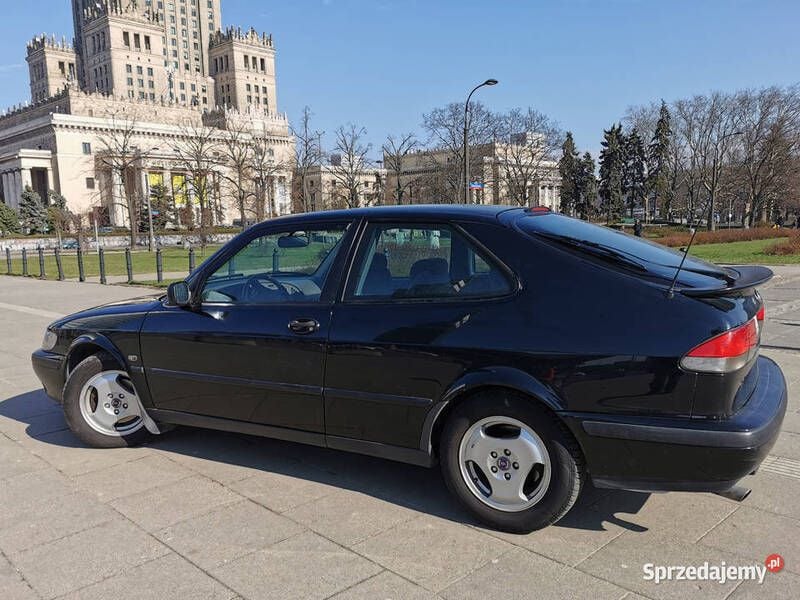Używany Saab 9-3 1998 Czarny Coupe