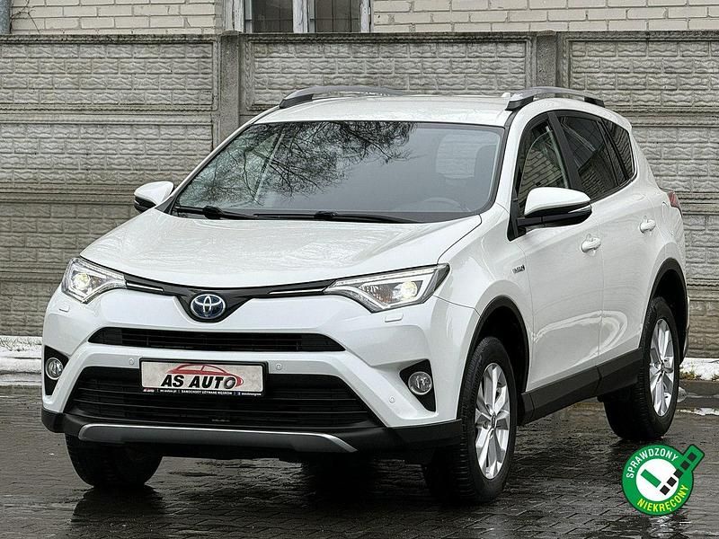 Używany Toyota RAV4 Hybrid 197 KM (144 kW) 2017 Biały SUV