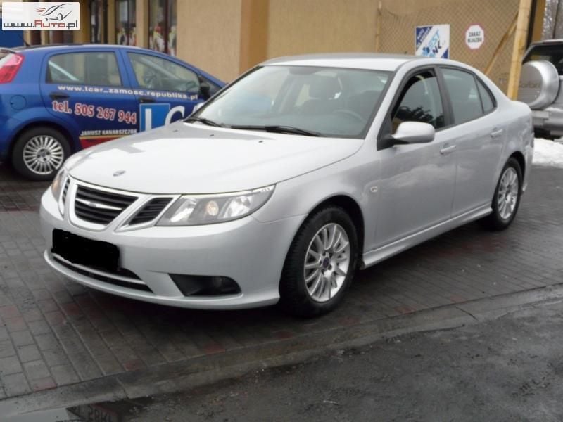 Używany Saab 9-3 120 KM (88 kW) 2008 Srebrnymetallic Sedan/Limuzyna