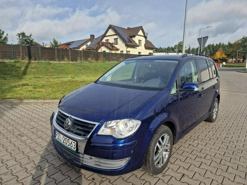 Używany VW Touran 140 KM (102 kW) 2009 Niebieski (metalik) Minivan