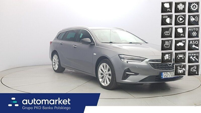 Grafitowy Używany 2021 Opel Insignia Business Elegance Kombi | 89 850 zł (Drogi) - Obraz 1/4