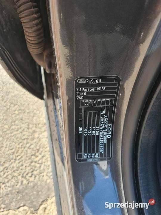 Używany Ford Kuga S 2018 Szary SUV