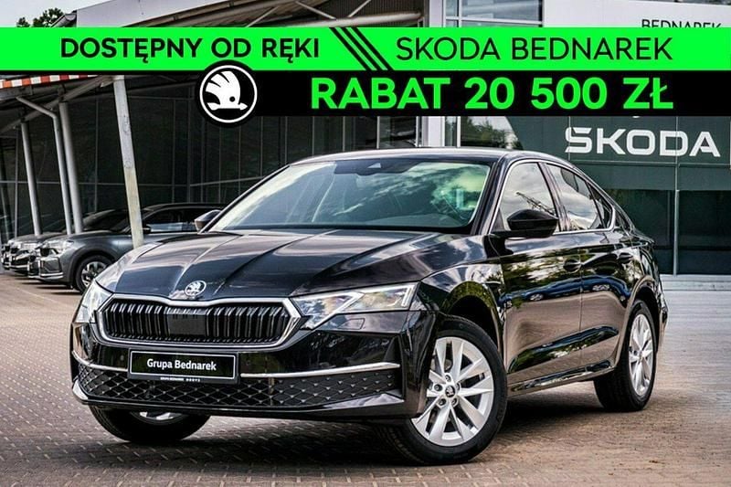 Czarny Nowe 2025 Skoda Octavia Selection Sedan/Limuzyna | 156 900 zł (Super Cena) - Obraz 1/4