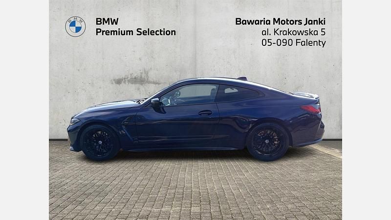 Używany BMW M4 Competition Edition 510 KM (375 kW) 2022 Niebieski tanzanite bmw individual metalizowany Coupe