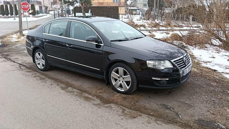 Używany VW Passat 2008 Czarny Sedan/Limuzyna