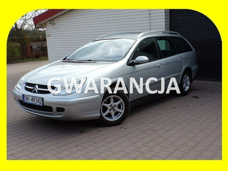 Srebrny Używany 2003 Citroën C5 Kombi | 6990 zł - Obraz 1/4