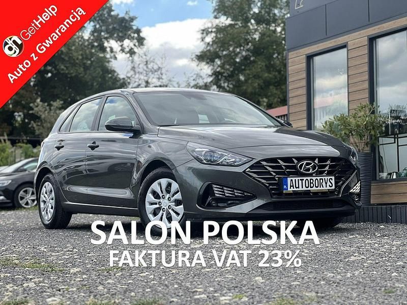 Zielony ciemny (metalik) Używany 2023 Hyundai i30 Hatchback | 63 900 zł (Uczciwa cena) - Obraz 1/4