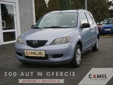 Srebrny Używany 2004 Mazda 2 Hatchback | 3900 zł - Obraz 1/4