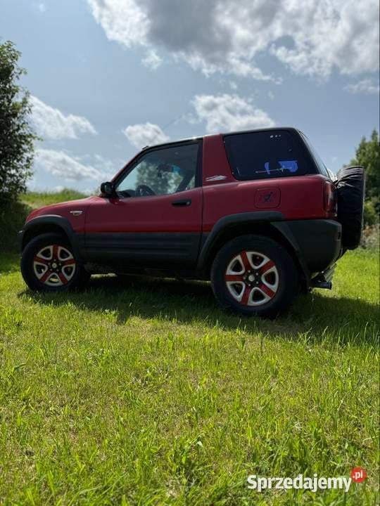 Czerwony Używany 1995 Toyota RAV4 SUV | 7300 zł - Obraz 1/4