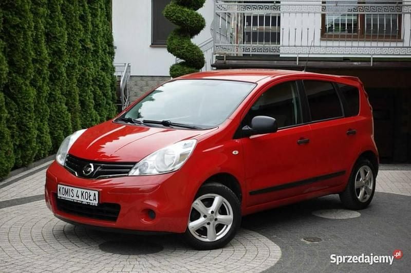Używany Nissan Note 88 KM (64 kW) 2011 Czerwony Minivan