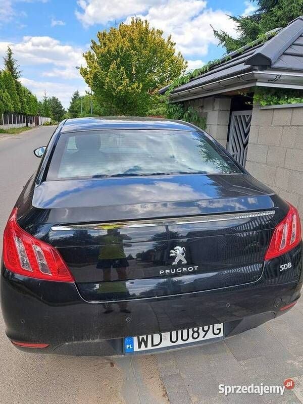 Używany Peugeot 508 140 KM (102 kW) 2013 Czarny Sedan/Limuzyna