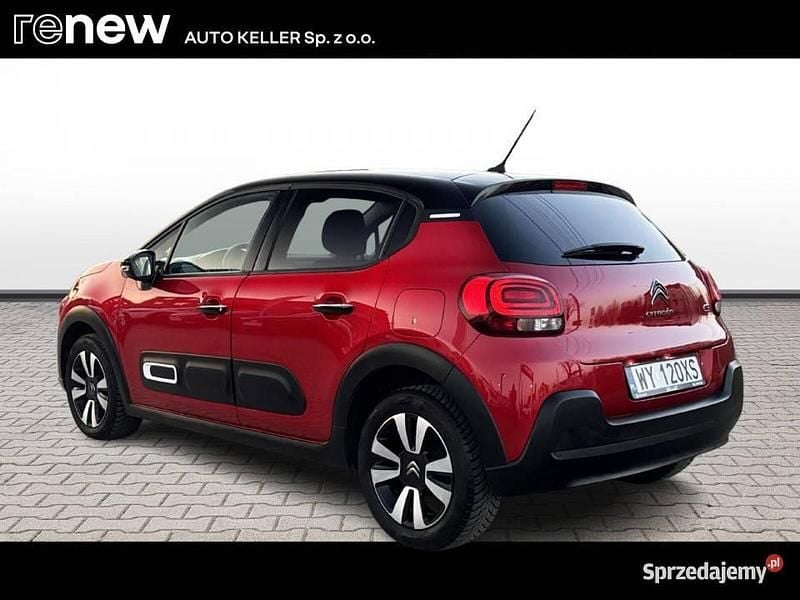 Używany Citroën C3 Shine 2023 Bordowy Hatchback