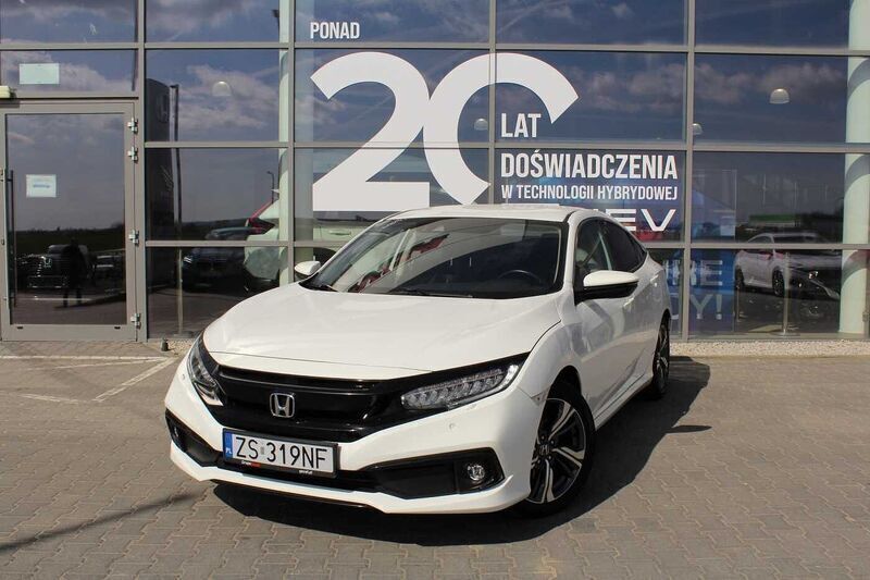 Taffeta white Używany 2020 Honda Civic Elegance Sedan/Limuzyna | 83 900 zł (Uczciwa cena) - Obraz 1/4