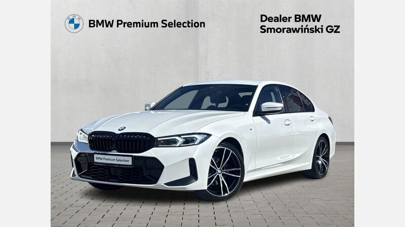 Mineral white metallic metalizowany Używany 2022 BMW 320 Shadowline Sedan/Limuzyna | 169 700 zł (Drogi) - Obraz 1/3