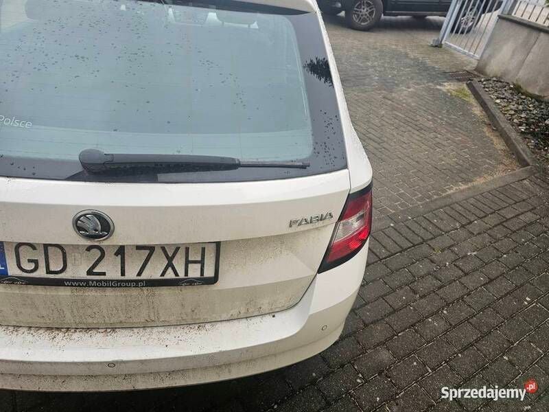 Biały Używany 2017 Skoda Fabia Kombi | 28 500 zł (Dość drogi) - Obraz 1/4