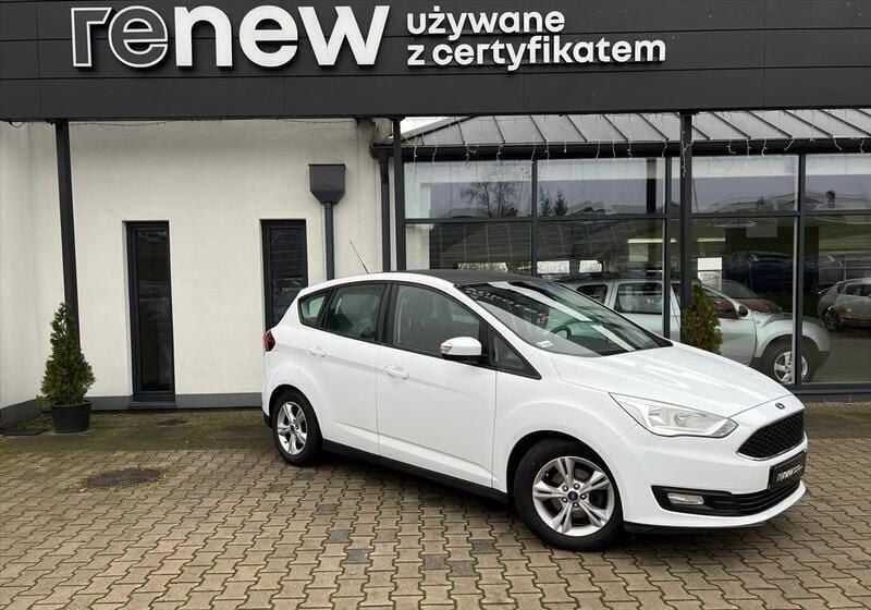 Biały Używany 2015 Ford C-MAX Trend Minivan | 35 900 zł (Drogi) - Obraz 1/4