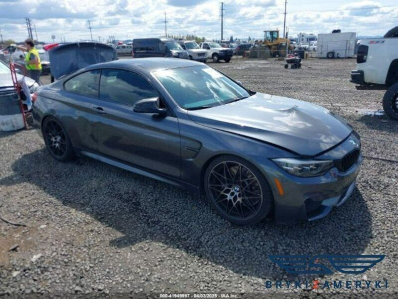 Szary Używany 2017 BMW M4 Coupe | 105 250 zł - Obraz 1/3