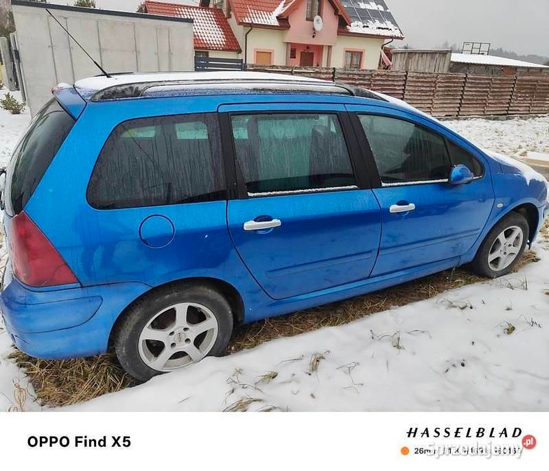 Używany Peugeot 307 2004 Niebieski Sedan/Limuzyna