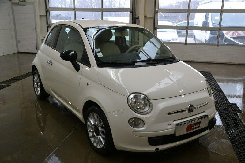 Biały Używany 2009 Fiat 500 Hatchback | 6500 zł - Obraz 1/4