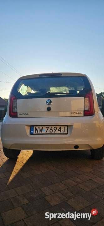 Biały Używany 2018 Skoda Citigo Hatchback | 14 800 zł - Obraz 1/4
