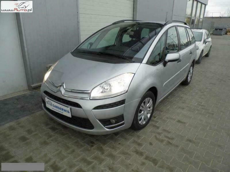 Srebrny (metalik) Używany 2011 Citroën C4 Picasso Minivan | 31 800 zł - Obraz 1/4