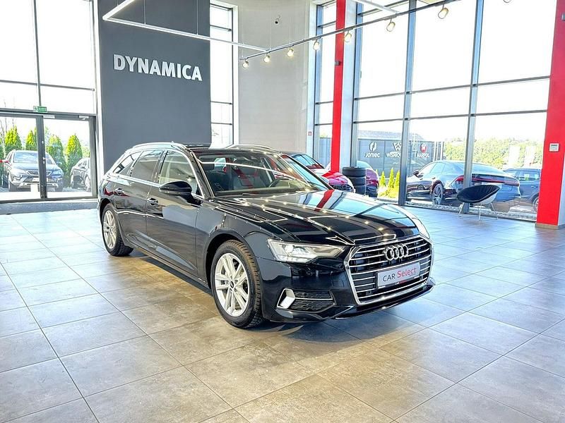 Czarny (metalik) Używany 2022 Audi A6 Sport Kombi | 127 900 zł - Obraz 1/4