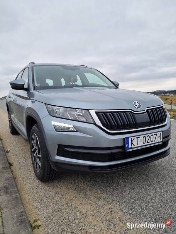 Szary Używany 2019 Skoda Kodiaq SUV | 89 950 zł (Dobra cena) - Obraz 1/4