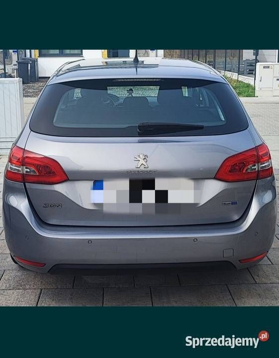 Używany Peugeot 308 2016 Srebrny Kombi