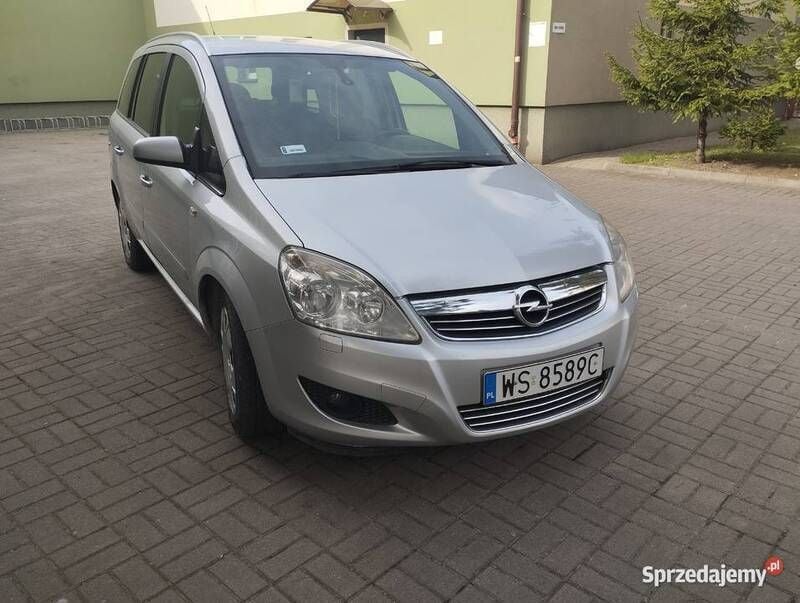 Używany Opel Zafira Cosmo 2009 Srebrny Minivan