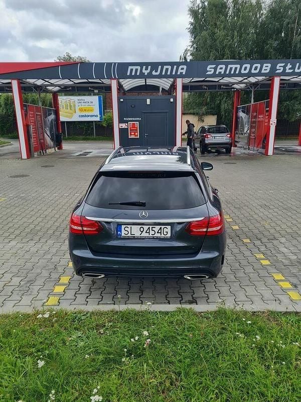 Używany Mercedes C250 2014 Szary Kombi