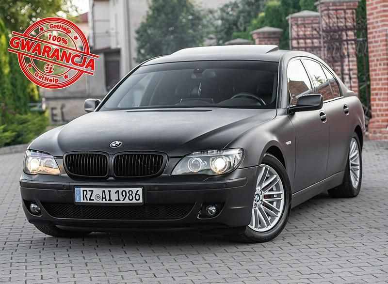 Czarny Używany 2007 BMW 730 Shadowline Sedan/Limuzyna | 34 700 zł - Obraz 1/4